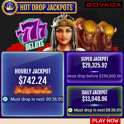 Bovada Hot Drop Jackpots