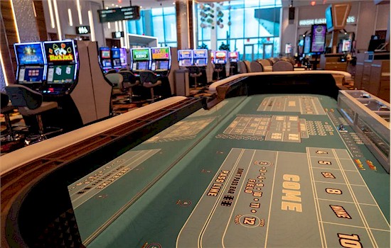 Gila River Santan Casino Craps Table