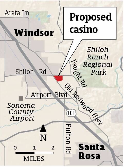 Shiloh Resort & Casino Map