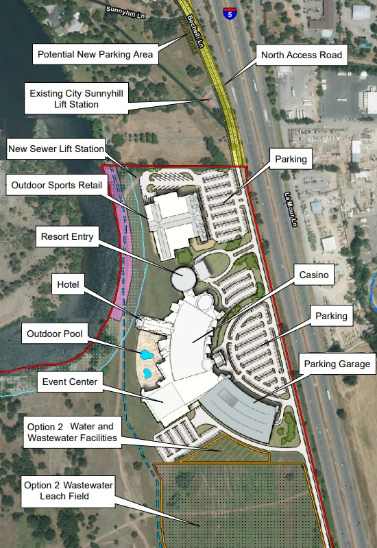 Win-River Casino Site Plan