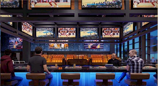 River Spirit Casino Gridiron Sports Bar