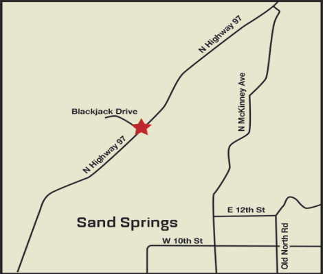 Osage Casino Sand Springs Map