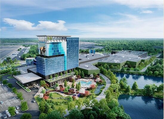 Richmond Grand Resort Casino Aerial View