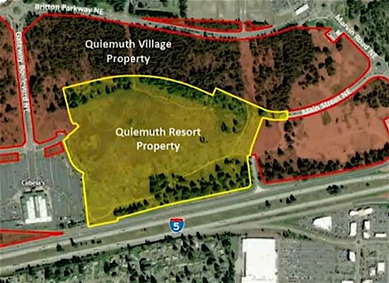Quiemuth Resort Site Map