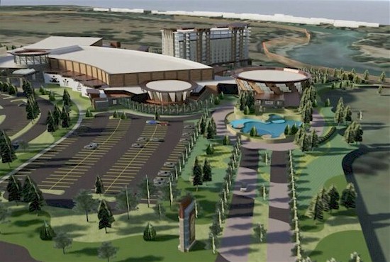 New Win-River Casino Aerial View