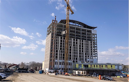 Wind Creek Chicago Southland Hotel Construction